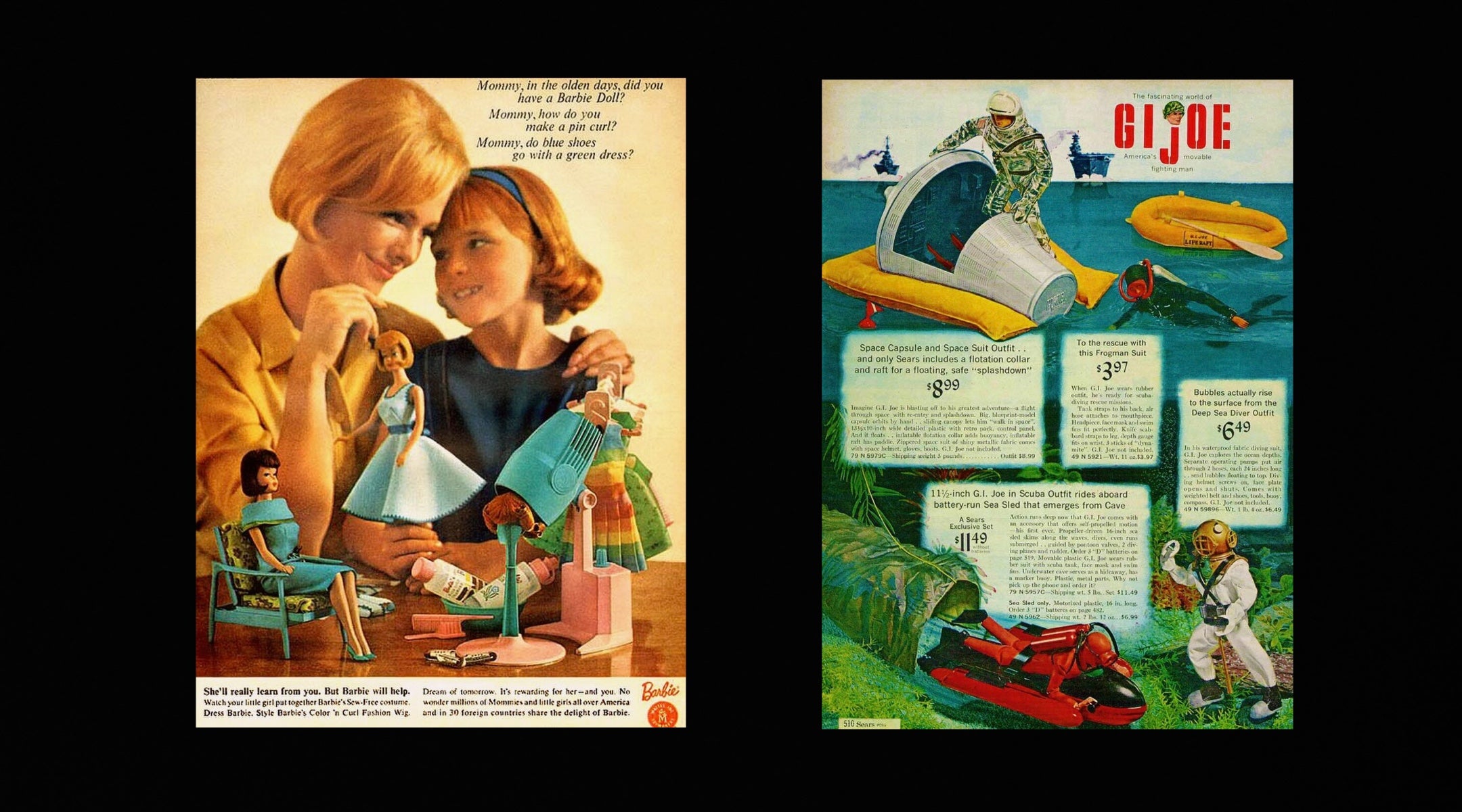 Barbie and GI Joe